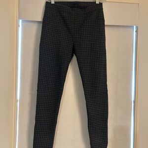 Sanctuary Black and Gray Checkered Leggings